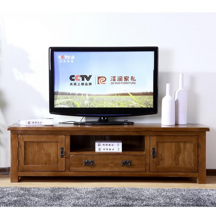 欧式实木电视柜2米电视柜宜家电视批发