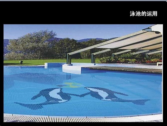 供应湖南岳阳背景玻璃马赛克，家居装饰风景画图案生产厂家。图片