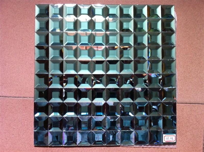 供应南京拼镜水晶玻璃马赛克厂，门面装饰用专业生产批发厂家。