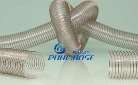 PVC透明钢丝软管PVC钢丝管批发
