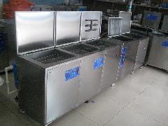 供应五槽手动超声波清洗机 轴承超声波清洗机