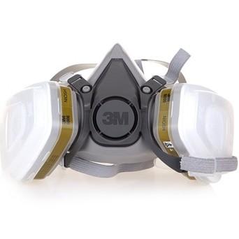 3m6200防毒半面具3m双滤盒防毒面具3m防毒面具