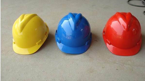 最好的价格最低红色黄色蓝色白色ABS玻璃钢塑料V型盔市安全帽生产厂家