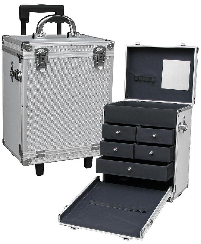 供应折叠展示箱收纳箱拉杆箱礼品箱 工具箱化妆箱航空箱行李箱