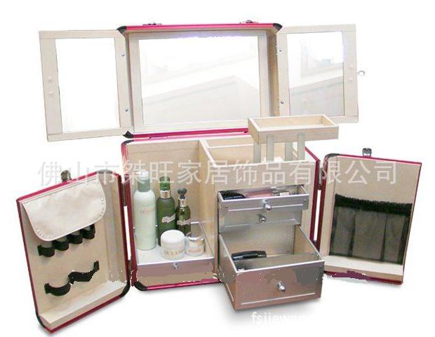 彩妆工具专业化妆箱跟妆美容整理箱批发