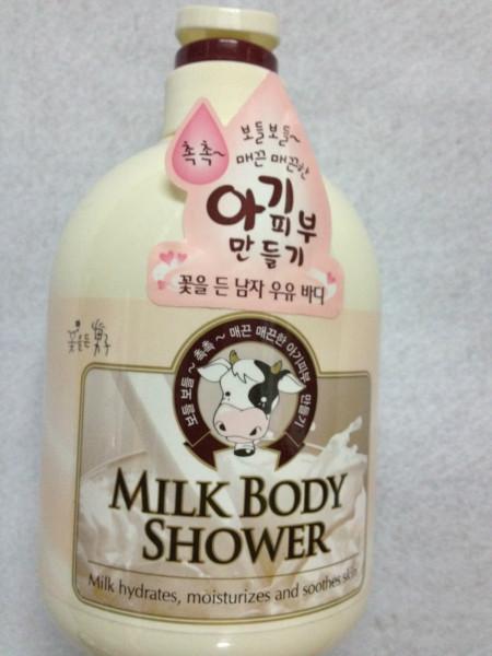供应韩国牛奶柔和沐浴露