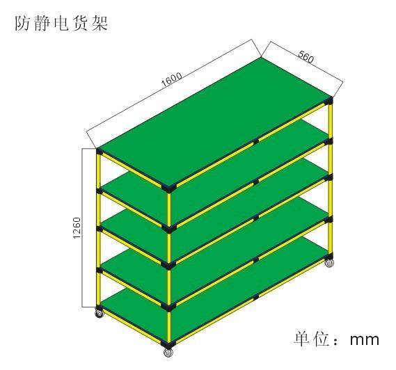 供应线棒货架