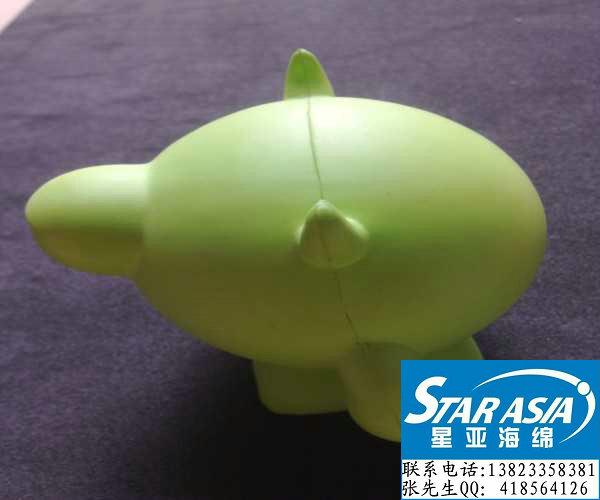 供应深圳工厂定做异型加工海绵玩具