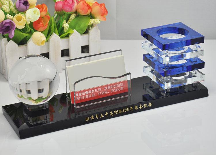 供应广州哪里有周年庆纪念品定做广州水晶办公摆件,广州开业纪念品厂家
