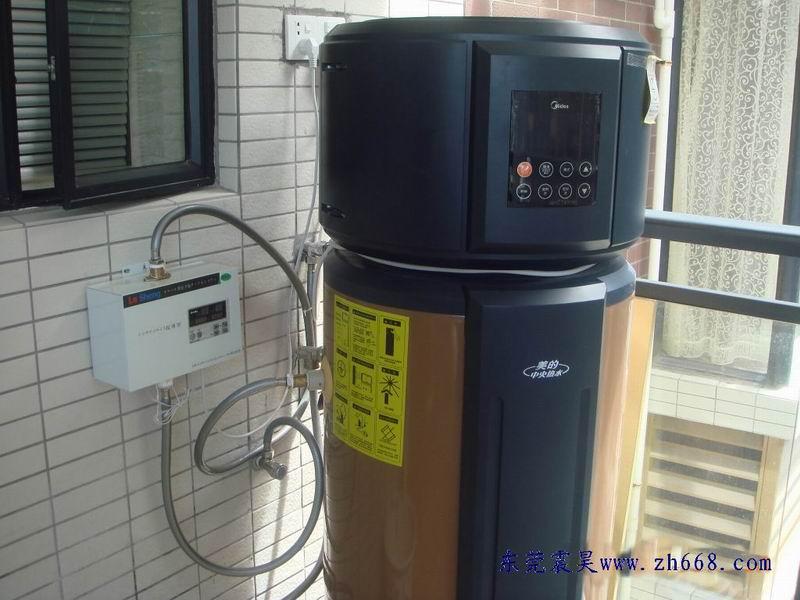 供应东莞别墅空气能热水工程 别墅中央热水系统安装位置如何定图片