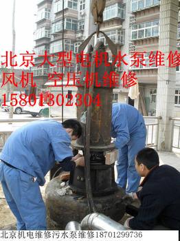 北京大兴亦庄电机维修水泵维修保养打捞安装污水泵图片
