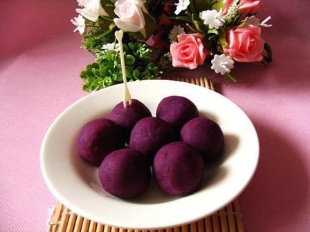 供应榴莲酥香芋地瓜丸紫薯球