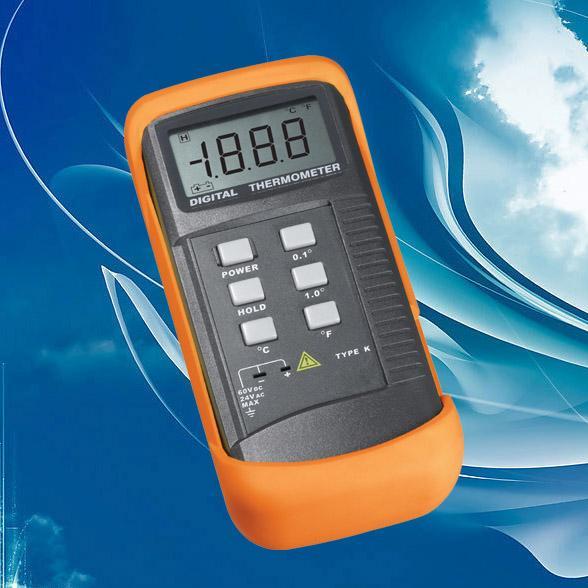 供应数字温度计接触式测温仪K型温度，高精度测温仪DM6801B