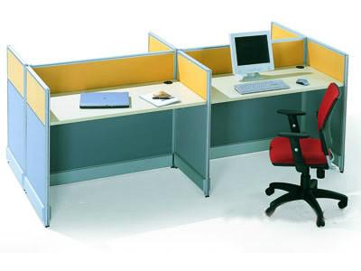 四川办公家具厂，供应屏风隔断、屏风工位、办公屏风桌子 组合屏风图片
