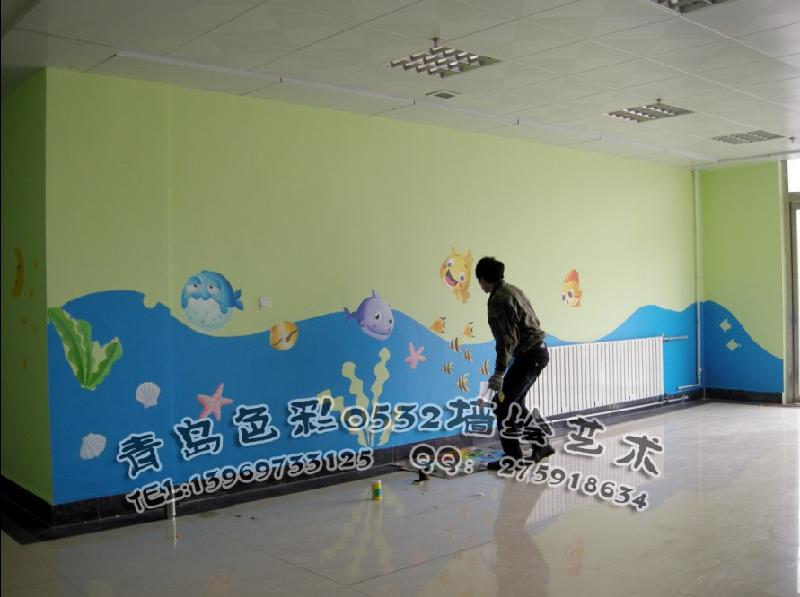 供应妇幼保健院墙体彩绘