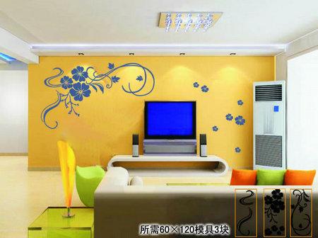贵州液体壁纸客厅效果图手绘背景墙批发