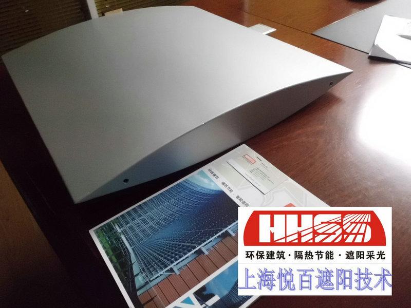 供应定制各种非标户外百叶铝合金遮阳板--上海悦百专业品质图片