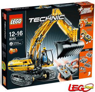 供应乐高LEGO8043科技电动挖掘机新