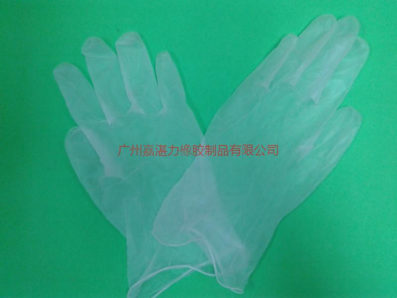 供应食品医疗用PVC手套 一次性透明PVC手套 A级无尘无粉医用手套