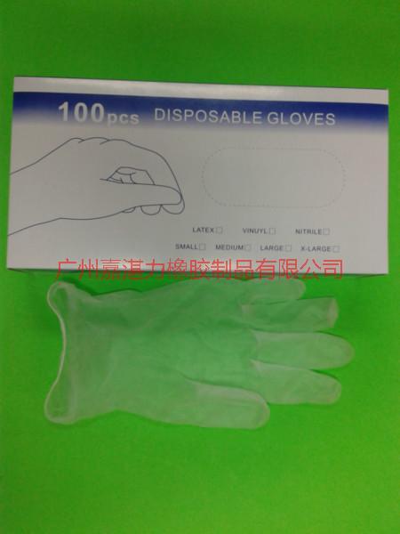 供应透明PVC劳保净化手套/一次性PVC手套