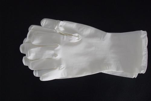 供应12寸丁晴手套触摸屏手部保护手套 食品加工、实验室、电子厂、防护