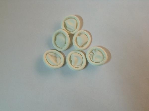 供应白色乳胶指套天然乳胶材质 防静电乳胶指套 食品加上使用