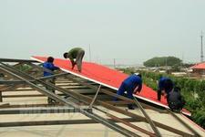 供应北京八大处彩钢房制作  安装彩钢板封顶制作68601256图片