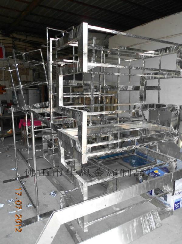 佛山市重庆专业生产不锈钢钛金展示架厂家厂家