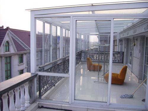 无锡铝合金门窗钢化玻璃阳光房批发
