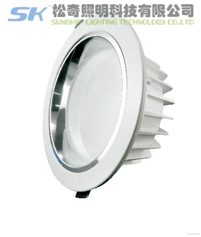 中山制造筒灯 优质高光效LED筒灯 压铸铝筒灯 生产厂