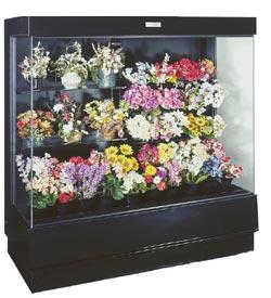 供应玫瑰鲜花保鲜柜，风冷鲜花保鲜冷藏柜，昆明鲜花展示柜供应商雪潮电器