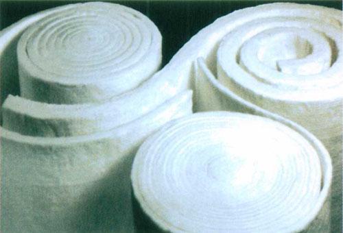专业生产 保温用陶瓷纤维针刺甩丝毯
