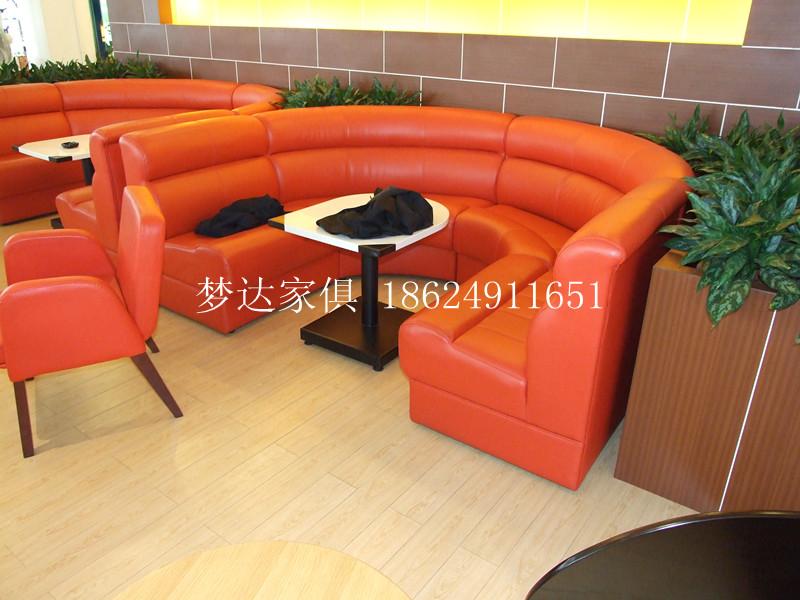 郑州市专业生产西餐厅卡座沙发餐桌椅厂家