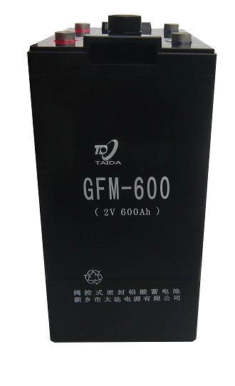 GFM-600蓄电池生产厂家 阀控式密闭铅酸蓄电池图片