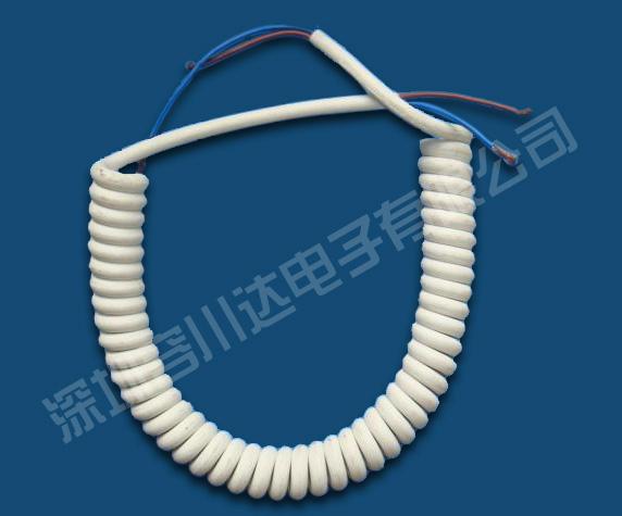 供应PVC强力伸缩线-专业生产PU弹簧线-TPU螺旋线
