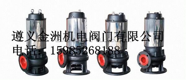 贵州遵义专业销售潜水排污泵JYWQ自动搅匀潜水排