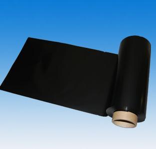 供应超薄黑色pet单面胶带生产厂家，0.01mm黑色pet单面胶带