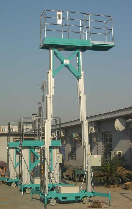 大量生产上海双立柱铝合金升降机