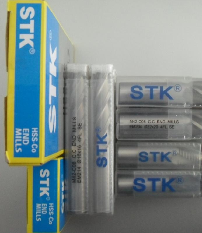 STK白钢铣刀科米机械山东代理铣刀批发