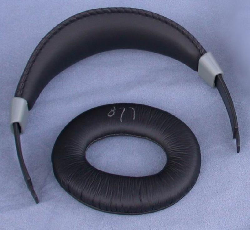 供应电脑耳机用的车缝PU皮耳套价格 东莞生产厂家最新报价