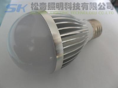 供应3W 5050贴片LED球泡灯 耐热