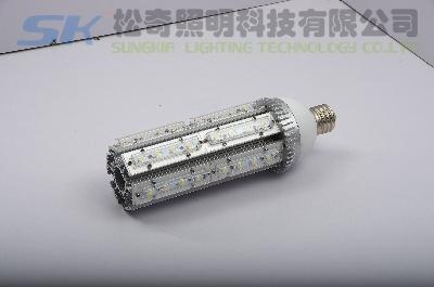 供应18W精品LED庭院小路灯【E40接口】一体化灯头可装各型状的灯