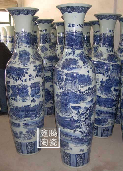 景德镇市贺寿礼品陶瓷大花瓶厂家