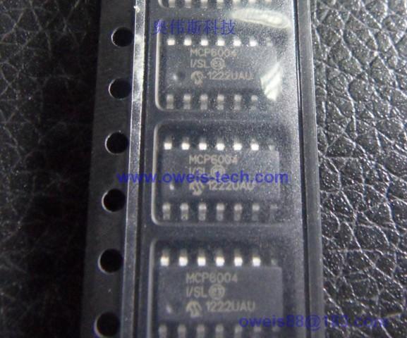 代理MCP6004-I/SL 微芯单片机 CNG专用电子元器件