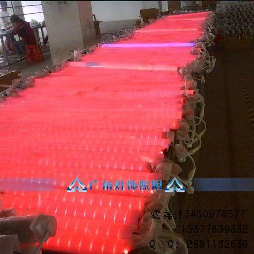 中山市D5037半透明铝座LED贴片护栏管厂家