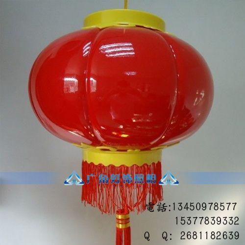 供应LED塑料灯笼红灯笼塑料防水红灯笼