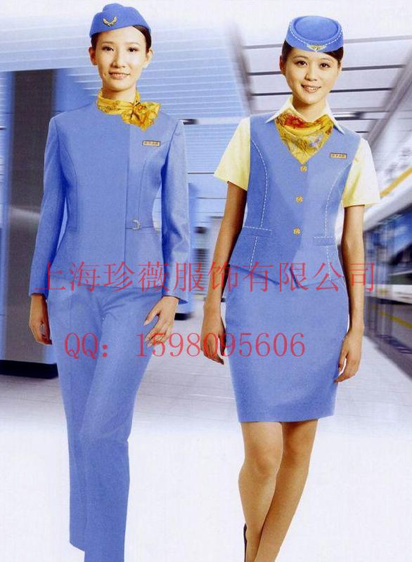 供应上海空姐服定做空姐服新款空姐装空姐服新款