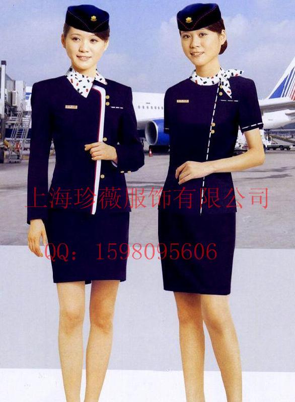 供应国航空姐服-定做空姐服-秋季空姐服-空姐服图片