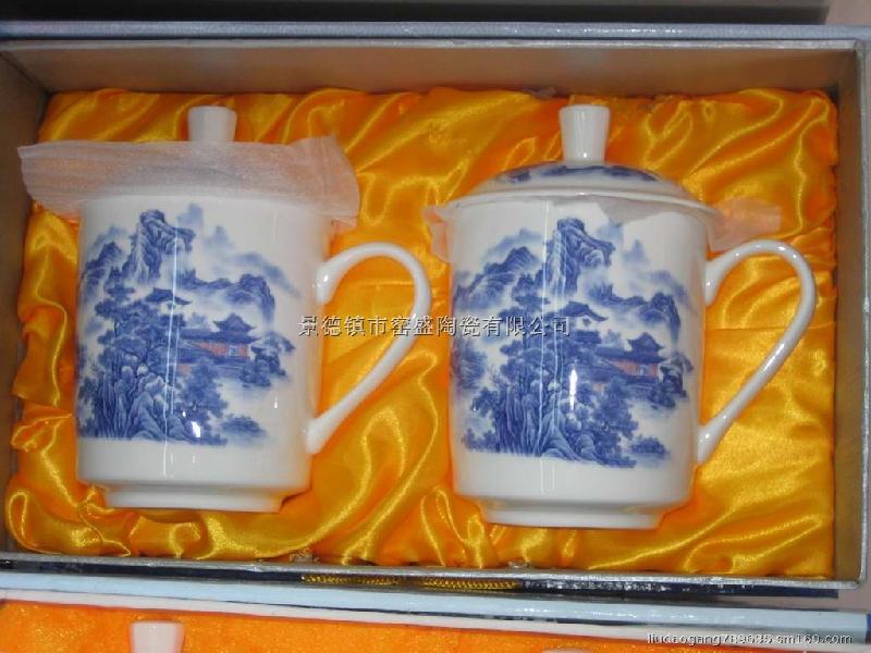供应陶瓷茶具江西特产陶瓷茶具茶杯，景德镇陶瓷茶具