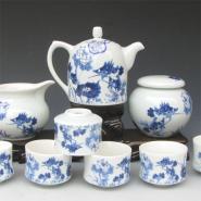 精品陶瓷茶具高档手绘青花陶瓷茶具批发